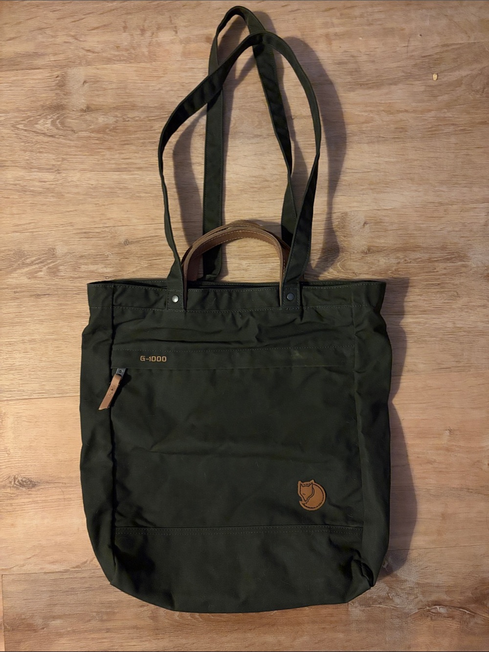 Fjallraven totepack 1 dark green